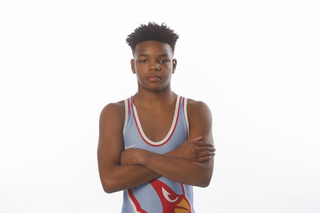 All-World wrestling finalist: Collinsville freshman Jordan Williams